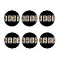 Four Kings Playing Cards Print Coaster Set