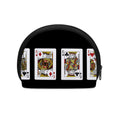 Four Kings Playing Cards Print Coin Purse