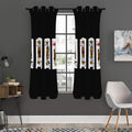 Four Kings Playing Cards Print Grommet Curtain Panels