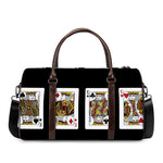 Four Kings Playing Cards Print Duffle Bag