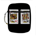 Four Kings Playing Cards Print Front Pocket Bible Bag