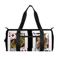 Four Kings Playing Cards Print Gym Bag
