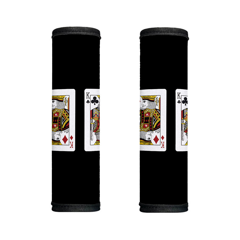 Four Kings Playing Cards Print Handle Covers