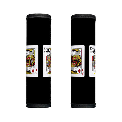 Four Kings Playing Cards Print Handle Covers
