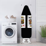 Four Kings Playing Cards Print Ironing Board Cover