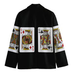 Four Kings Playing Cards Print Men's Blazer