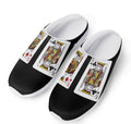 Four Kings Playing Cards Print Mesh Casual Shoes