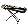Four Kings Playing Cards Print Piano Keyboard Cover
