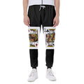 Four Kings Playing Cards Print Joggers