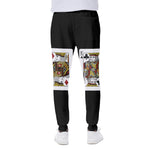Four Kings Playing Cards Print Scuba Joggers