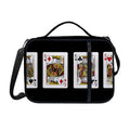 Four Kings Playing Cards Print Shoulder Strap Bible Bag