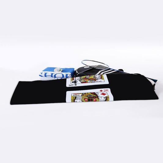 Four Kings Playing Cards Print Sports Towel