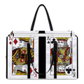 Four Kings Playing Cards Print Utility Tote Bag