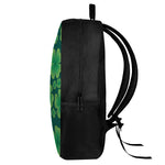 Four-Leaf Clover St. Patrick's Day Print 17 Inch Backpack