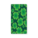 Four-Leaf Clover St. Patrick's Day Print Baby Crib Sheet