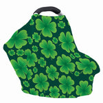 Four-Leaf Clover St. Patrick's Day Print Baby Seat Cover