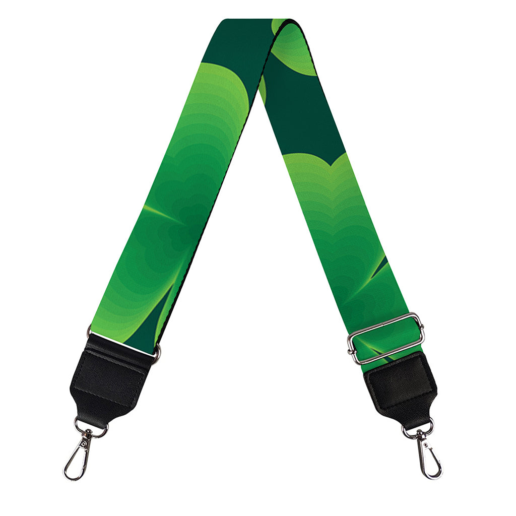 Four-Leaf Clover St. Patrick's Day Print Bag Strap