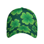 Four-Leaf Clover St. Patrick's Day Print Baseball Cap