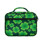 Four-Leaf Clover St. Patrick's Day Print Briefcase Bible Bag