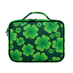 Four-Leaf Clover St. Patrick's Day Print Briefcase Bible Bag