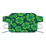 Four-Leaf Clover St. Patrick's Day Print Car Windshield Snow Cover