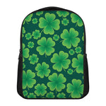 Four-Leaf Clover St. Patrick's Day Print Casual Backpack