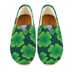 Four-Leaf Clover St. Patrick's Day Print Casual Shoes