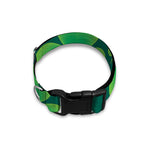 Four-Leaf Clover St. Patrick's Day Print Dog Collar