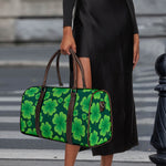 Four-Leaf Clover St. Patrick's Day Print Duffle Bag