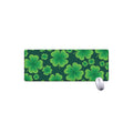 Four-Leaf Clover St. Patrick's Day Print Extended Mouse Pad