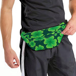 Four-Leaf Clover St. Patrick's Day Print Fanny Pack