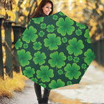 Four-Leaf Clover St. Patrick's Day Print Foldable Umbrella