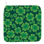Four-Leaf Clover St. Patrick's Day Print Hand Towel