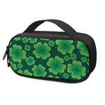 Four-Leaf Clover St. Patrick's Day Print Insulin Cooler Travel Case