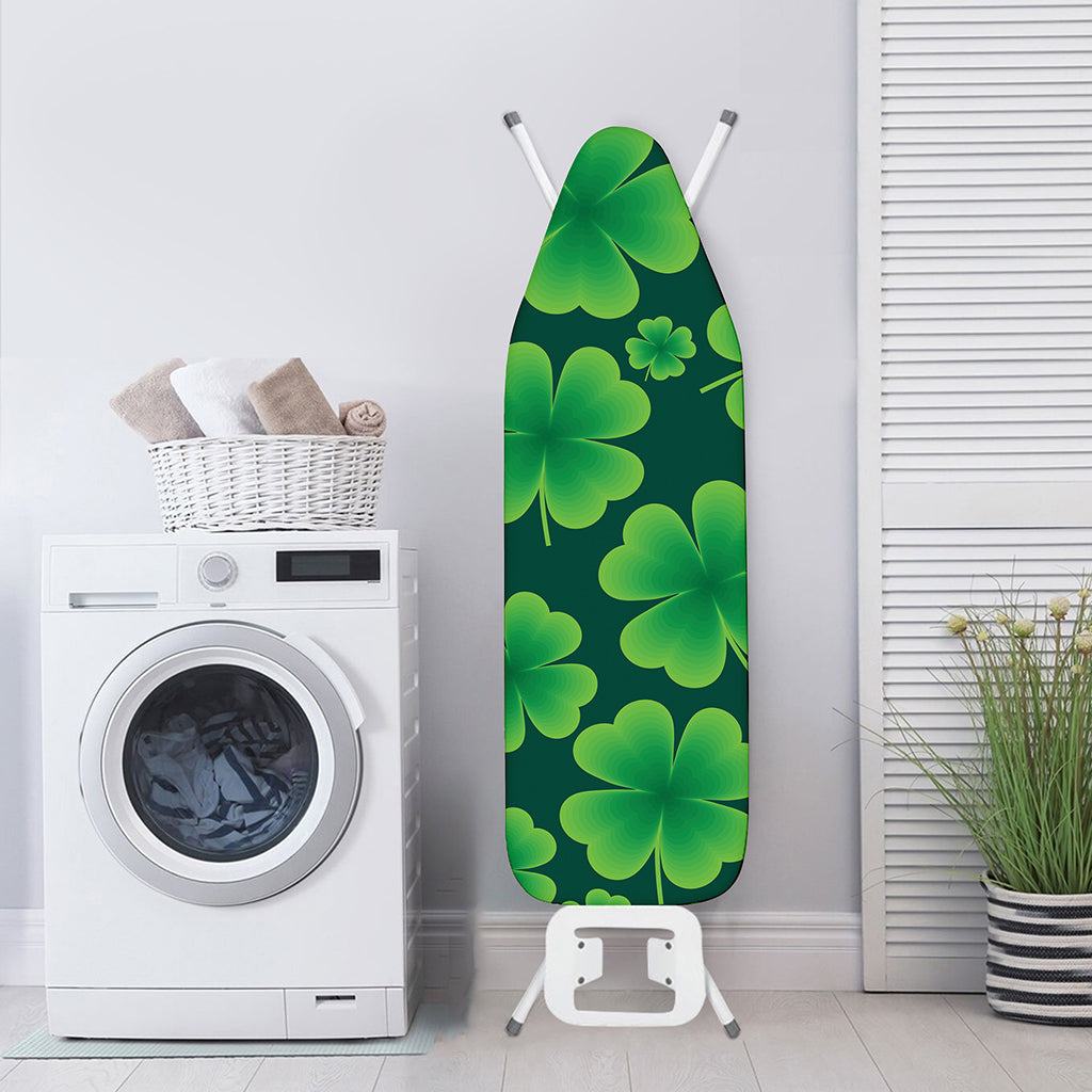 Four-Leaf Clover St. Patrick's Day Print Ironing Board Cover