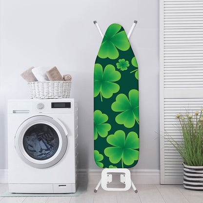 Four-Leaf Clover St. Patrick's Day Print Ironing Board Cover