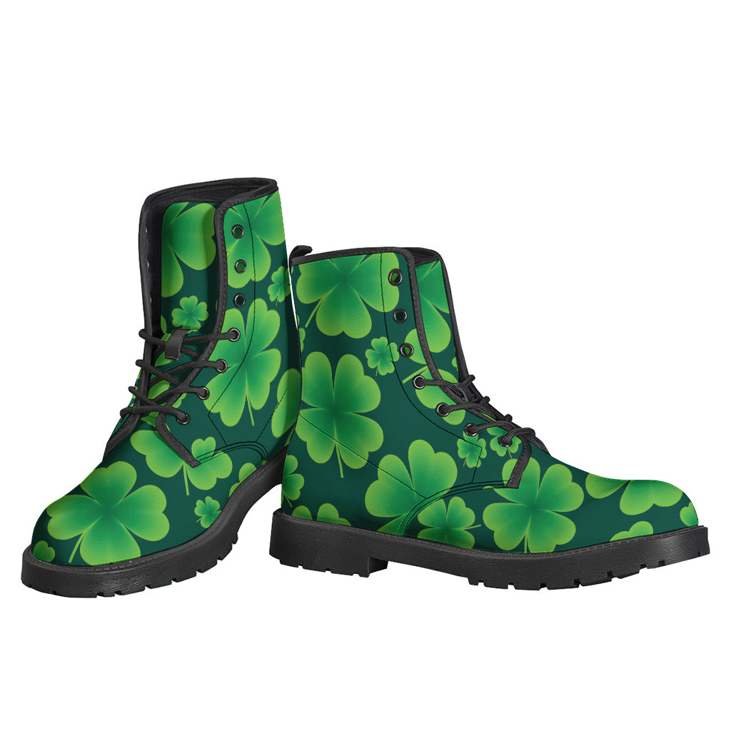 Four-Leaf Clover St. Patrick's Day Print Backpack