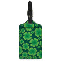 Four-Leaf Clover St. Patrick's Day Print Luggage Tag