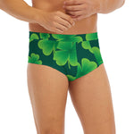 Four-Leaf Clover St. Patrick's Day Print Men's Briefs