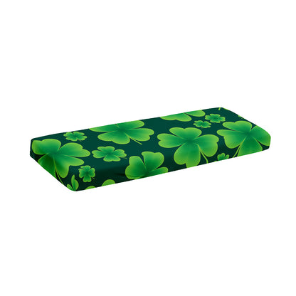 Four-Leaf Clover St. Patrick's Day Print Piano Keyboard Cover