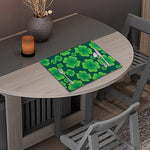 Four-Leaf Clover St. Patrick's Day Print Placemat
