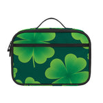 Four-Leaf Clover St. Patrick's Day Print Portable Lunch Bag