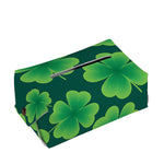 Four-Leaf Clover St. Patrick's Day Print Rectangle Tissue Box Cover