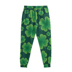 Four-Leaf Clover St. Patrick's Day Print Sweatpants