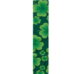 Four-Leaf Clover St. Patrick's Day Print Table Runner