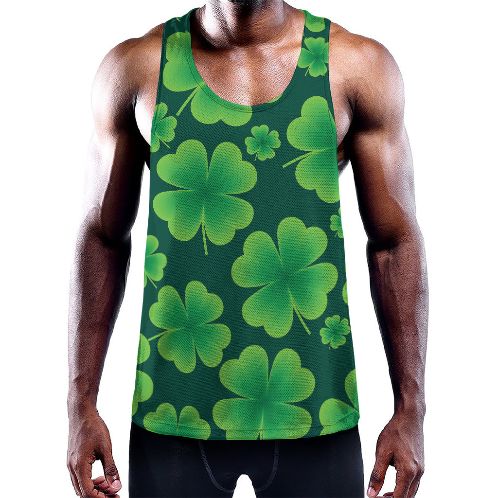 Four-Leaf Clover St. Patrick's Day Print Training Tank Top