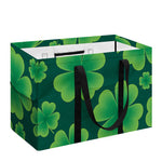 Four-Leaf Clover St. Patrick's Day Print Utility Tote Bag