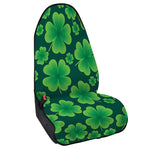 Four-Leaf Clover St. Patrick's Day Print Waterproof Car Seat Cover