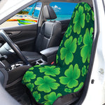Four-Leaf Clover St. Patrick's Day Print Waterproof Car Seat Cover