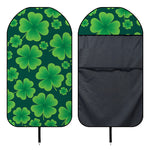 Four-Leaf Clover St. Patrick's Day Print Waterproof Car Seat Cover
